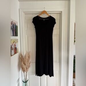 Alfani Classic Black Night Gown, Size XS